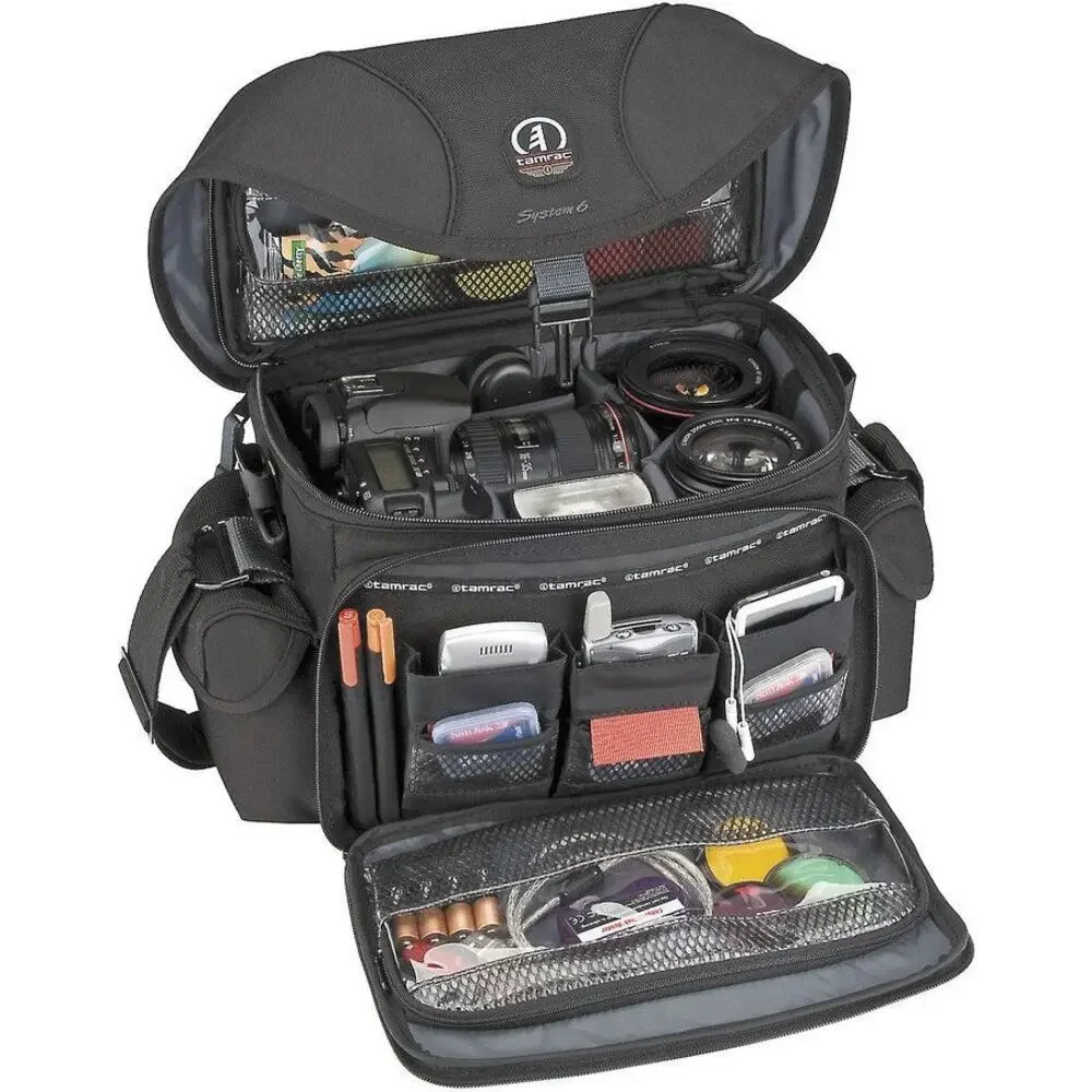 Tamrac 5606 System 6 Camera Shoulder Bag Black w/ MX-S5363 SAS Filter Case